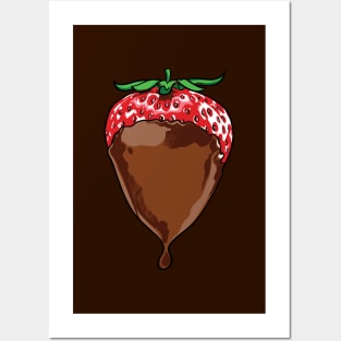 Chocolate Covered Strawberry Posters and Art